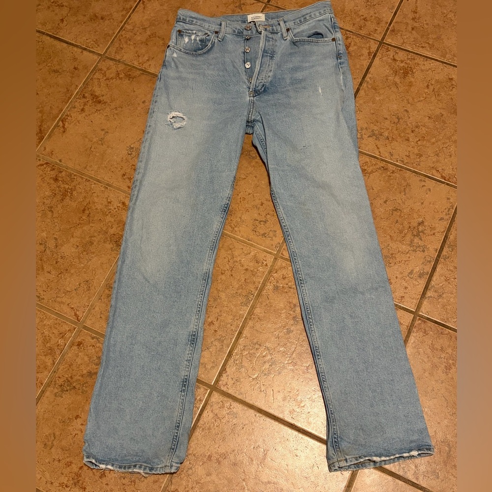 Citizens Of Humanity Light Blue Straight Jeans